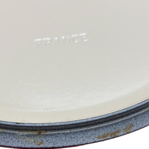 LE CREUSET (ルクルーゼ) 両手鍋 オレンジ シグニチャー ココット・ロンド