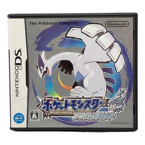 Nintendo (ニンテンドー) ポケットモンスター ソウルシルバー DS用ソフト ソフト、ポケウォーカー起動確認済 @ CERO A (全年齢対象)