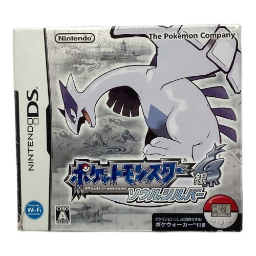 Nintendo (ニンテンドー) ポケットモンスター ソウルシルバー DS用ソフト ソフト、ポケウォーカー起動確認済 @ CERO A (全年齢対象)