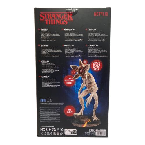 ストレンジャーシングス DEMOGORGON 3D LAMP