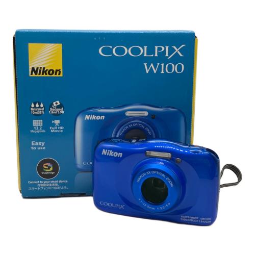 Nikon (ニコン) コンパクトデジタルカメラ COOL PIX W100