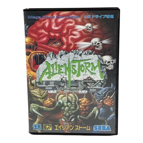 エイリアンストーム メガドライブ用ソフト -