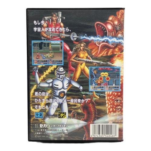 エイリアンストーム メガドライブ用ソフト -