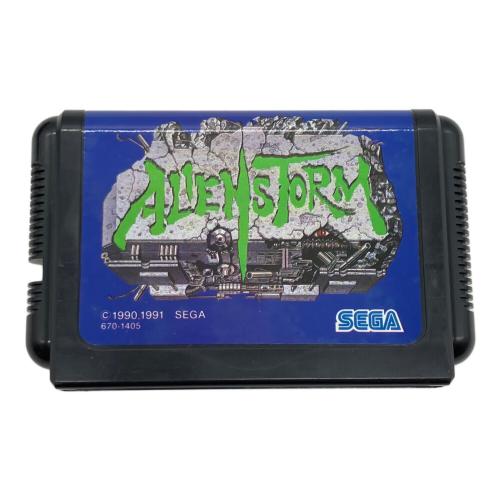 エイリアンストーム メガドライブ用ソフト -