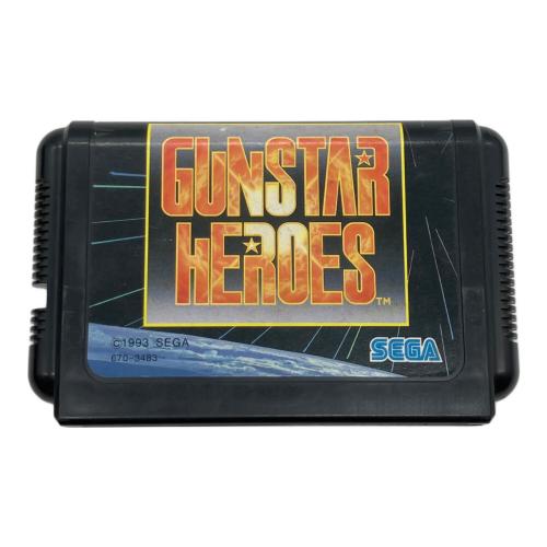 ガンスターヒーローズ メガドライブ用ソフト -
