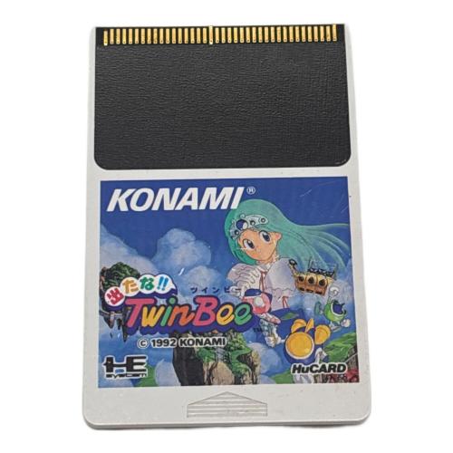 出たなツインビー PCエンジン用ソフト -