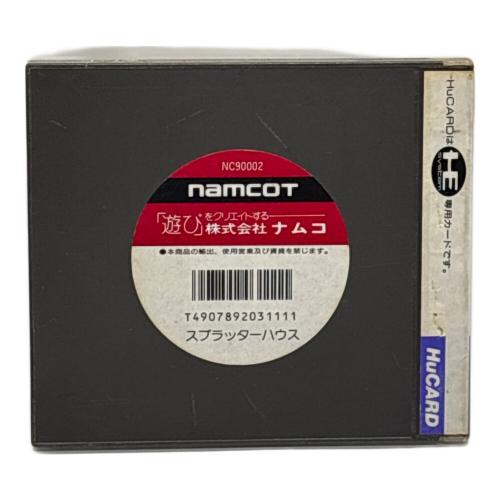 スプラッターハウス PCエンジン用ソフト -