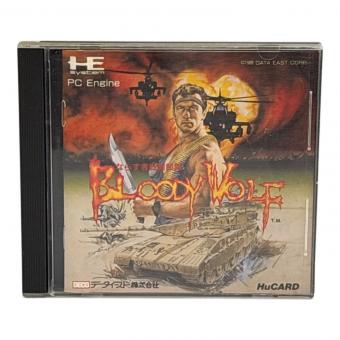ならずもの戦闘部隊 ブラッディウルフ PCエンジン用ソフト -