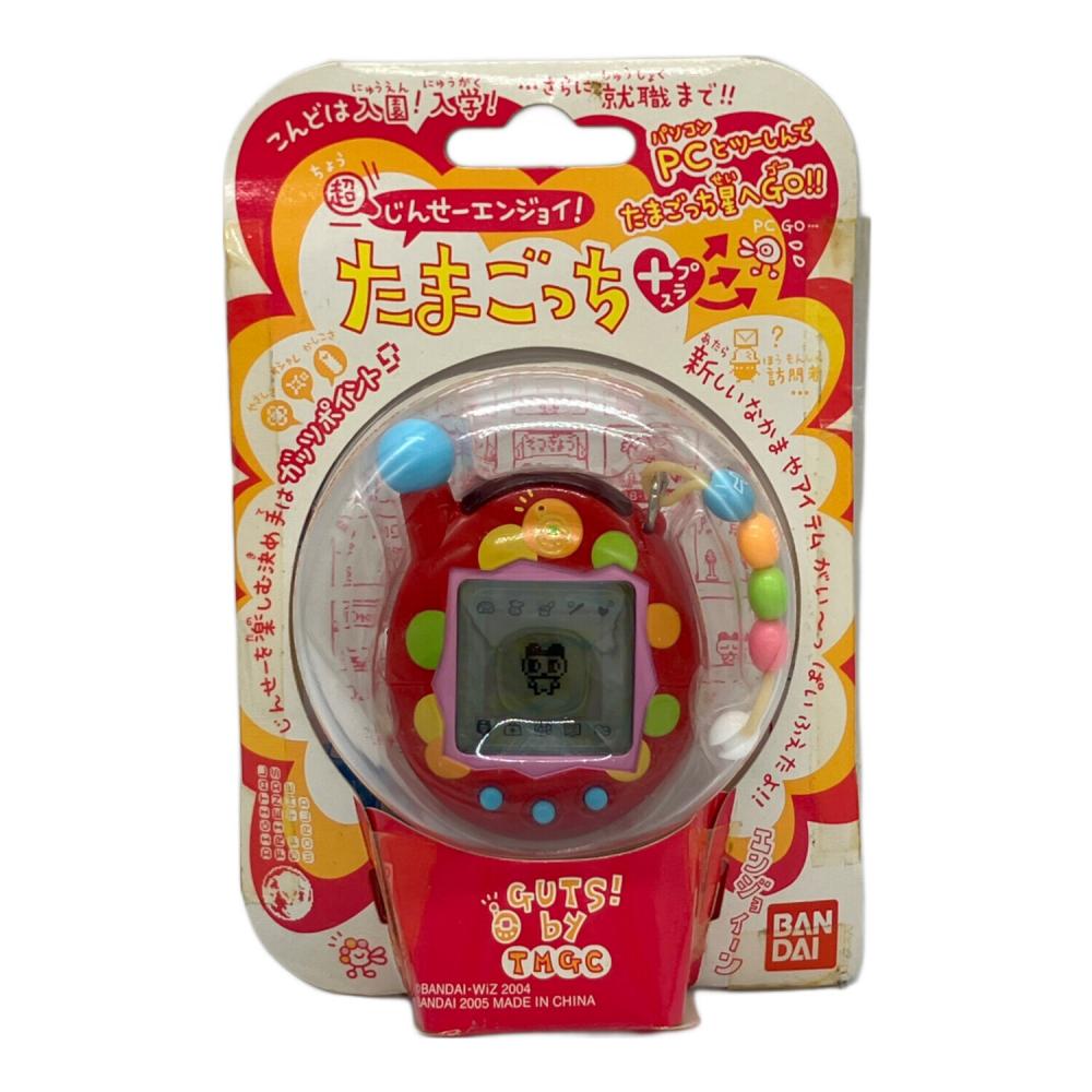 ※新品未開封 極美品※ 超じんせーエンジョイ！たまごっちプラス ビーズれっど BANDAI (バンダイ) 超じんせーエンジョイ! たまごっち プラス (ビーズ