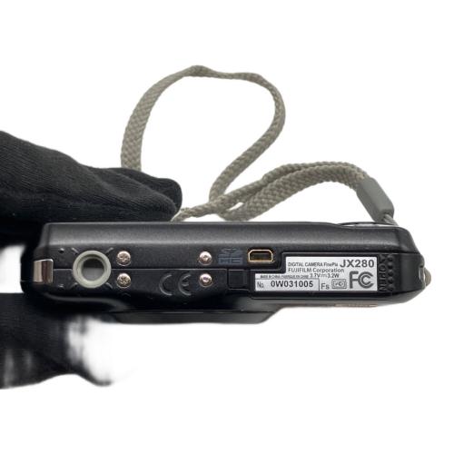 FUJIFILM (フジフィルム) コンパクトデジタルカメラ JX280 キズ・バッテリー蓋部分破損有