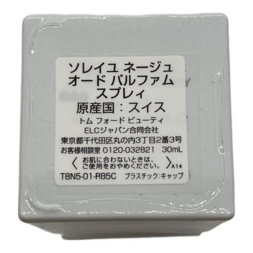 TOM FORD (トムフォード) オードパルファム 30ml 残量不明 ソレイユ ネージュ