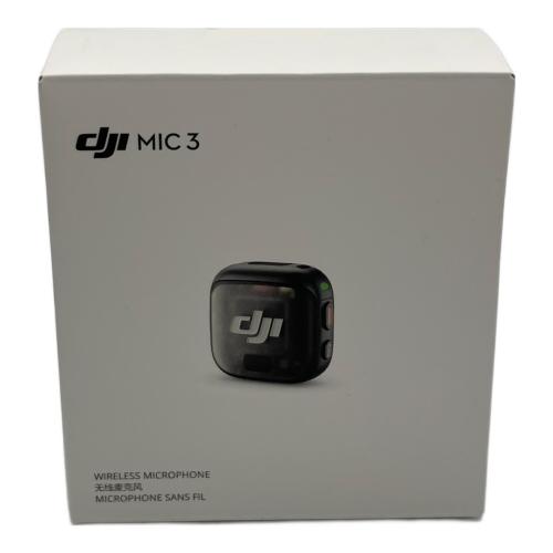 DJI (ディー・ジェイ・アイ) マイクロホン Mic3