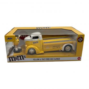 JADA (ジェイダ) フィギュア&ミニカー m&m's YELLOW 1947 FORD COE FLATBED