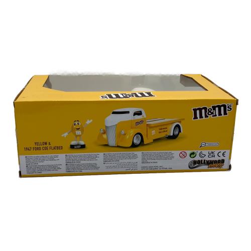 JADA (ジェイダ) フィギュア&ミニカー m&m's YELLOW 1947 FORD COE FLATBED