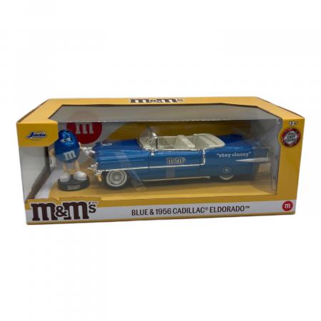 JADA (ジェイダ) フィギュア&ミニカー m&m's BLUE&1956 CADILLAC
