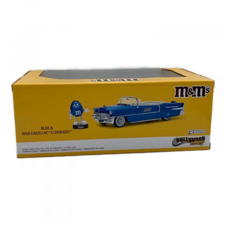 JADA (ジェイダ) フィギュア&ミニカー m&m's BLUE&1956 CADILLAC