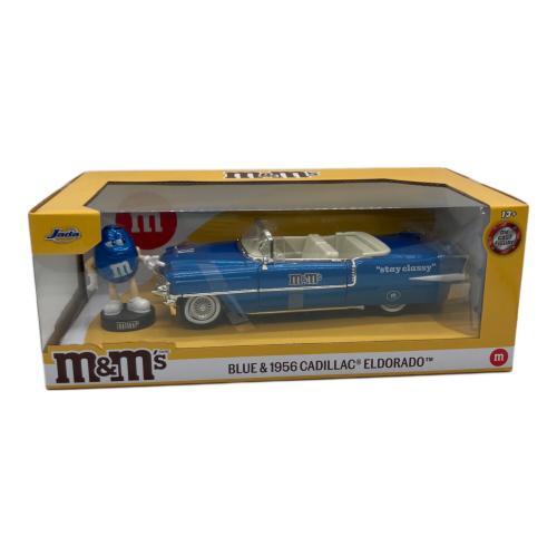 JADA (ジェイダ) フィギュア&ミニカー m&m's BLUE&1956 CADILLAC ELDORADO