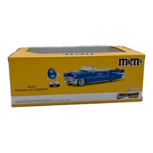 JADA (ジェイダ) フィギュア&ミニカー m&m's BLUE&1956 CADILLAC ELDORADO