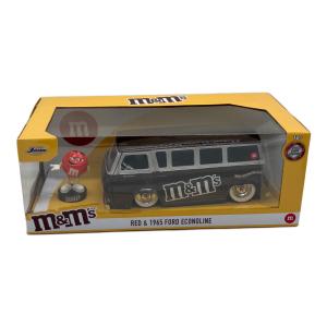 JADA (ジェイダ) フィギュア&ミニカー m&m's RED&1965 FORD ECONOLINE