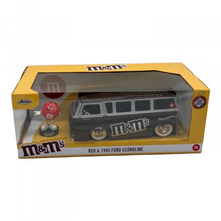 JADA (ジェイダ) フィギュア&ミニカー m&m's RED&1965 FORD ECONOLINE