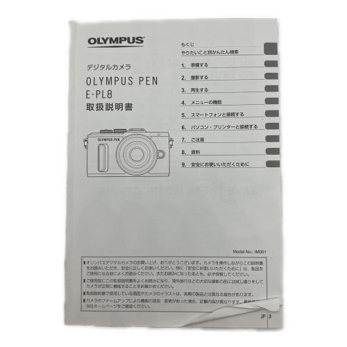 OLYMPUS (オリンパス) ミラーレス一眼カメラ E-PL8 PEN 液晶線キズ有