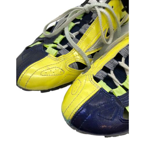 MIZUNO (ミズノ) ランニングシューズ 陸上スパイク メンズ ネイビー×イエロー