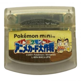 ポケモン アニメカード大作戦 ゲームソフト Pokemon mini専用 -
