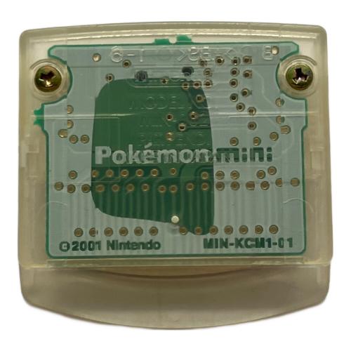 ピチューブラザーズミニ ゲームソフト Pokemon mini専用 -