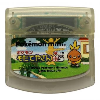 ポケモンそだてやさん ゲームソフト Pokemon mini専用 -