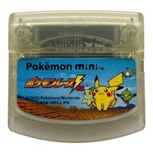 ポケモンレース ミニ ゲームソフト Pokemon mini専用 -
