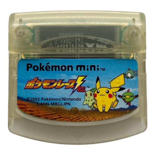 ポケモンレース ミニ ゲームソフト Pokemon mini専用 -
