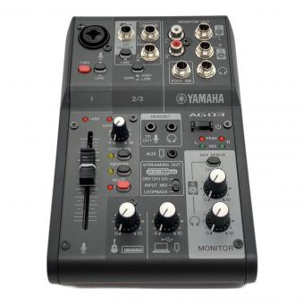YAMAHA (ヤマハ) ライブストリーミングミキサー AG 03 MK2