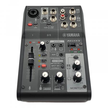 YAMAHA (ヤマハ) ライブストリーミングミキサー AG 03 MK2｜トレファク