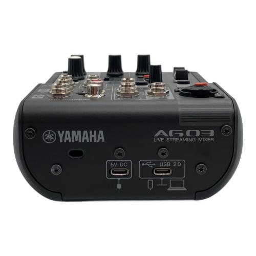 YAMAHA (ヤマハ) ライブストリーミングミキサー AG 03 MK2