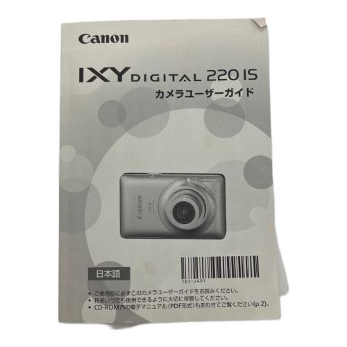 CANON (キヤノン) コンパクトデジタルカメラ IXY 220 IS