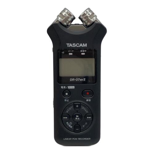 TASCAM (タスカム) リニアPCMレコーダー DR-07MKⅡ