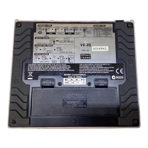 BOSS (ボス) ボーカルエフェクター VE-20