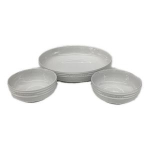 LE CREUSET (ルクルーゼ) テーブルウェアセット ホワイトラスター レジェ