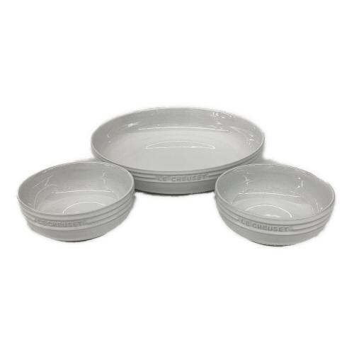 LE CREUSET (ルクルーゼ) テーブルウェアセット ホワイトラスター レジェ