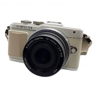 OLYMPUS PEN Lite (オリンポス) ミラーレス一眼カメラ ※塗装ハゲ・キズ・変色有 E-PL7 1605万画素(有効画素) フォーサーズ 4/3型 LiveMOS 専用電池 BHAA61402