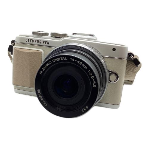 OLYMPUS PEN Lite (オリンポス) ミラーレス一眼カメラ ※塗装ハゲ・キズ・変色有 E-PL7 1605万画素(有効画素) フォーサーズ 4/3型 LiveMOS 専用電池 BHAA61402