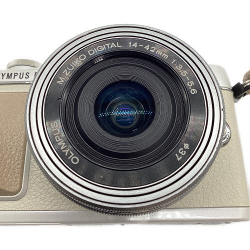 OLYMPUS PEN Lite (オリンポス) ミラーレス一眼カメラ ※塗装ハゲ・キズ・変色有 E-PL7 1605万画素(有効画素) フォーサーズ 4/3型 LiveMOS 専用電池 BHAA61402