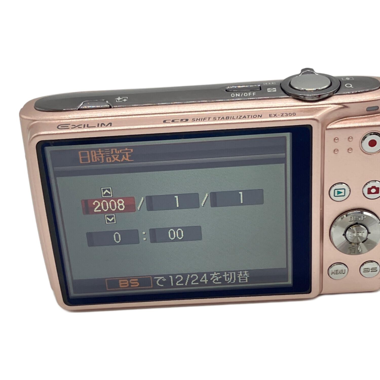 【未使用品】CASIO EX-Z300 コンパクトデジタルカメラ CASIO (カシオ) コンパクトデジタルカメラ EX-Z300 動作確認済み