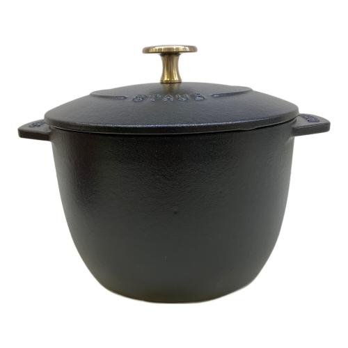 Staub (ストウブ) ラ・ココット de GOHAN M 40509-655 ブラック