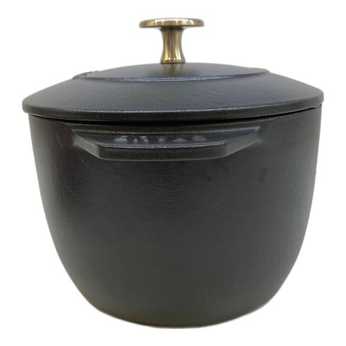 Staub (ストウブ) ラ・ココット de GOHAN M 40509-655 ブラック