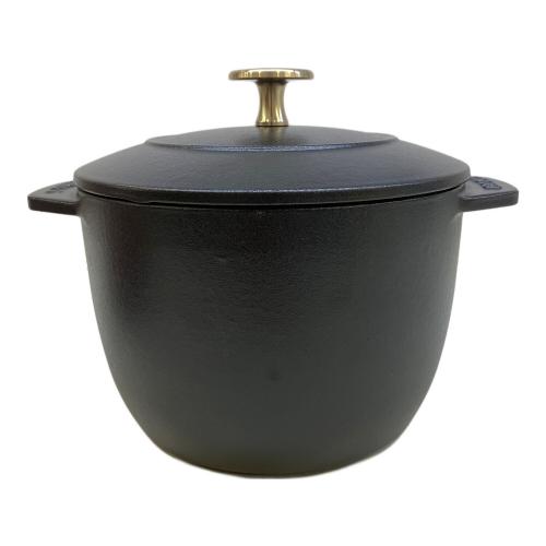 Staub (ストウブ) ラ・ココット de GOHAN M 40509-655 ブラック