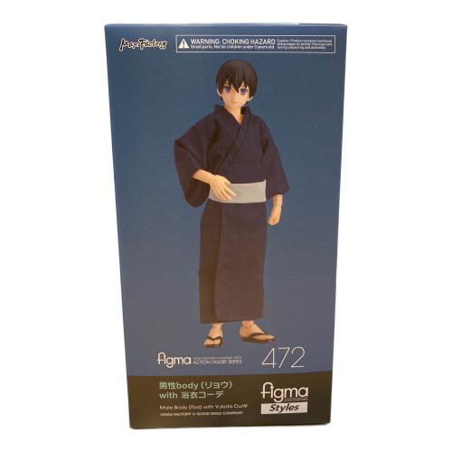 グッドスマイルカンパニー フィギュア 472 男性body（リョウ） with 浴衣コーデ figma