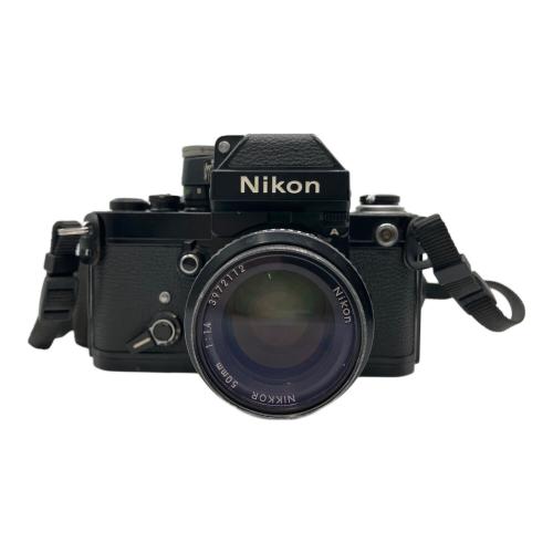 Nikon (ニコン) 一眼レフカメラ F2フォトミックAブラックボディ シャッターのみ確認済み・レンズ内ヨゴレ有