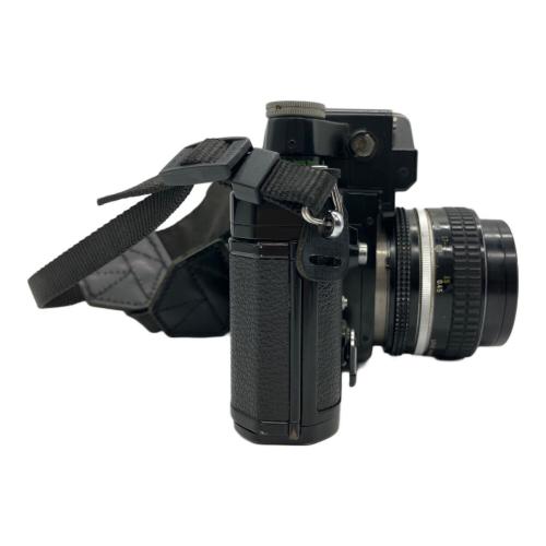Nikon (ニコン) 一眼レフカメラ F2フォトミックAブラックボディ シャッターのみ確認済み・レンズ内ヨゴレ有