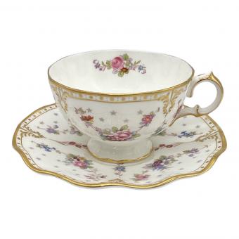 ROYAL CROWN DERBY (ロイヤルクラウンダービー) カップ&ソーサー ※ハゲ有 ROYAL ANTOINETTE